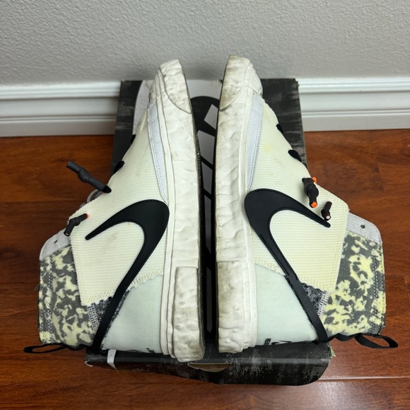 Nike Blazer Mid READYMADE White Size 10.5 - Picture 5 of 10